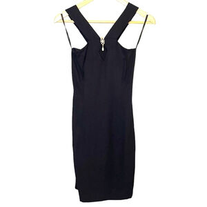 Gunne Sax 80s Black Shift,6, Cocktail Evening Dress